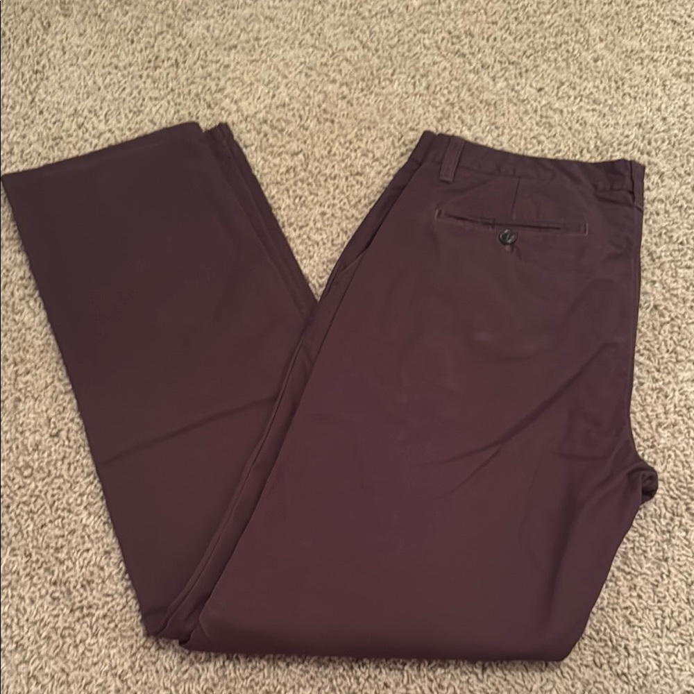 Bonobos Men's Burgundy Dress Pants